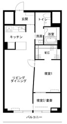 ファミリーコーポ行徳の物件間取画像